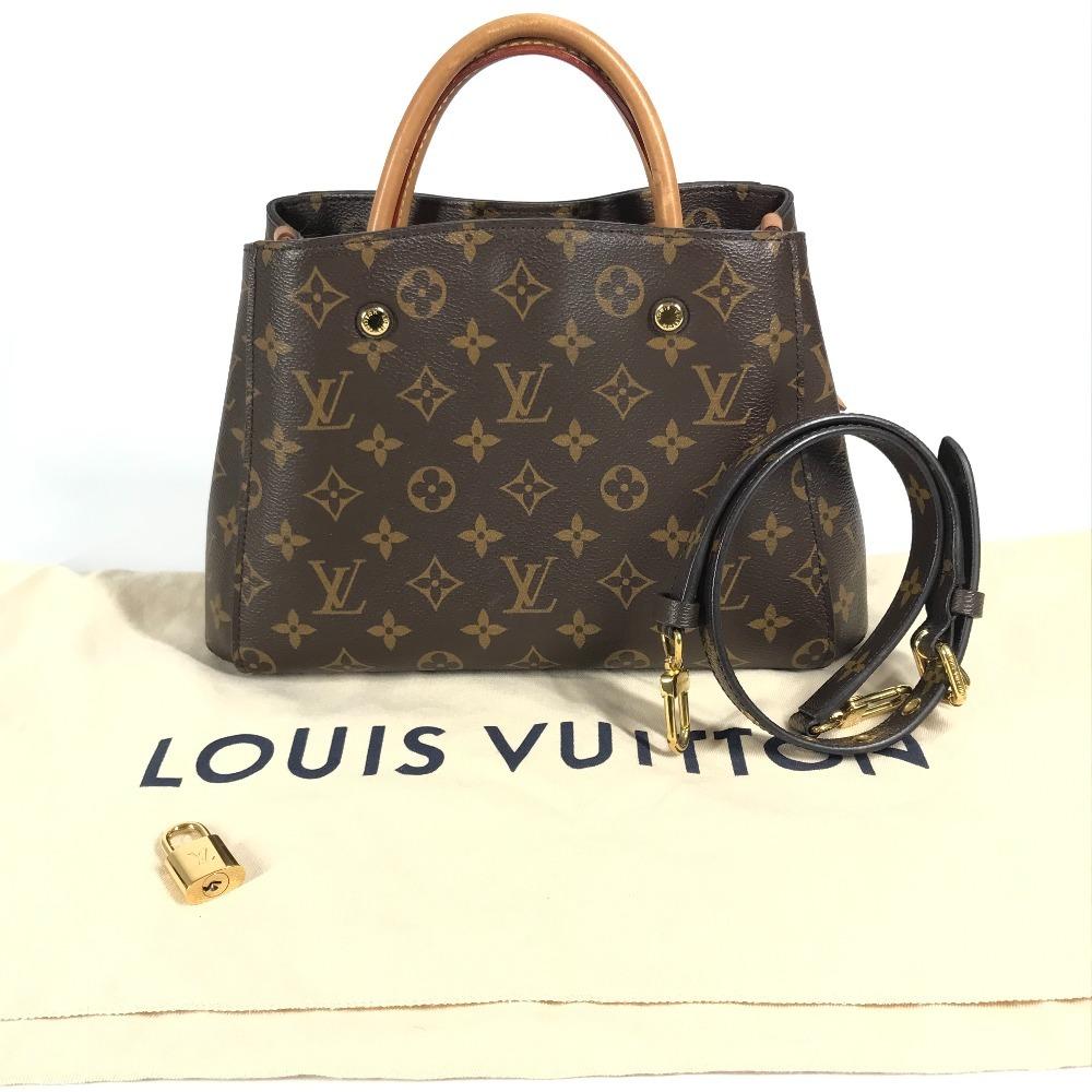 Louis Vuitton M41055 Monogram MontaigneBB Shoulder Bag Tote Bag Hand Bag