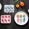 Silikonová forma na pečení dýně 3D formy na dorty Halloweenská tématika Forma na muffiny Forma na horkou čokoládu Forma na výrobu mýdla a svíček