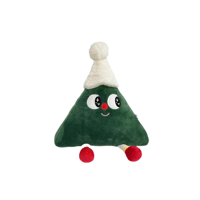 Christmas Tree Xmas Cartoon Plush Toy Doll Cushion Pillow Decorations Festival