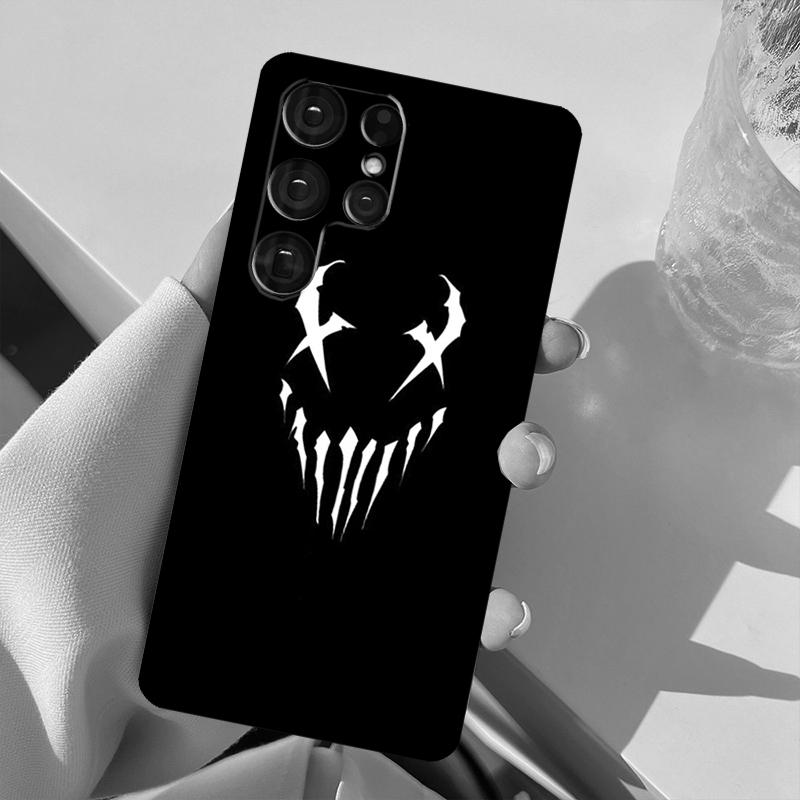 Scary Smile Skeleton Devil Case For Samsung Galaxy S22 Ultra S20 FE Note 20 Note 10 S8 S9 S10 Plus S21 Ultra Cover
