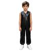 Kinder Jungen Mädchen Adaptiver Overall Wasserabweisende Windelüberzug Body Ärmellos Reißverschluss Elastische Beinöffnung Strampler für Pool Strand Schwimmen