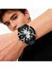Diesel Griffed Kronograf Erkek Saati – 48 mm Güneş Işığı Kadran Kronograf Alt Kadranları, Tarih Göstergesi, Paslanmaz Çelik Kasa ve Bilezik ile – DZ4572