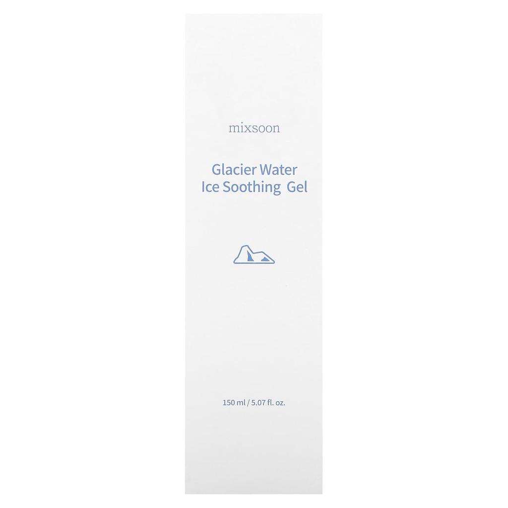 mixsoon Успокаивающий гель Glacier Water Ice, 5,07 жидких унций (150 мл)