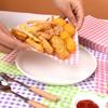 50Pcs Food Waxed Paper Oil-Proof Wax Paper Bread Sandwich Burger Fries Macarons Packaging Kitchen Baking Tool Packaging Decor