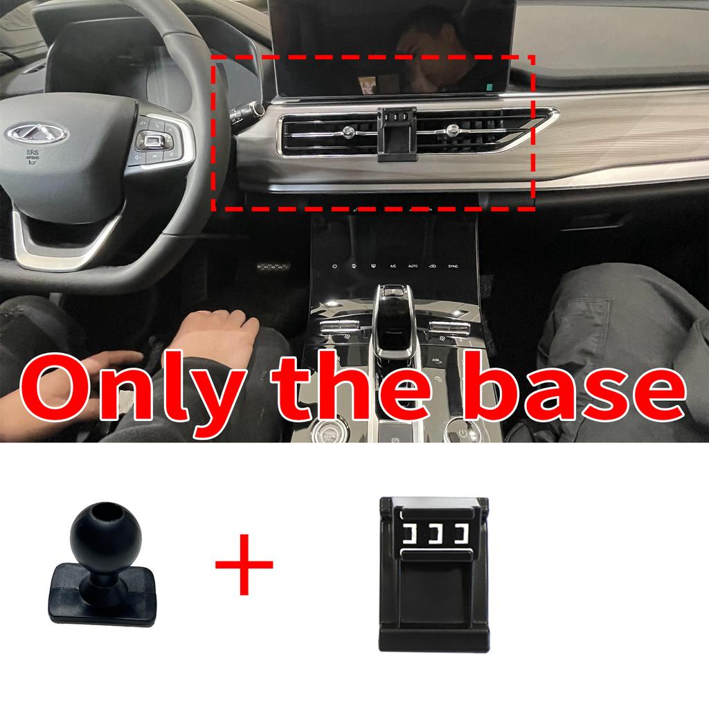 Car Mobile Phone Holder for Chery EBRO S800 Tiggo 8 PRO MAX PHEV 2025 2026 2027 GPS Bracket Navigation Stand Auto Accessories