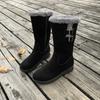 Winter New Thick-soled Velvet Thickened Snow Boots for Women, Large Size Warm Towel, Short Boots, Cotton Shoes for Women