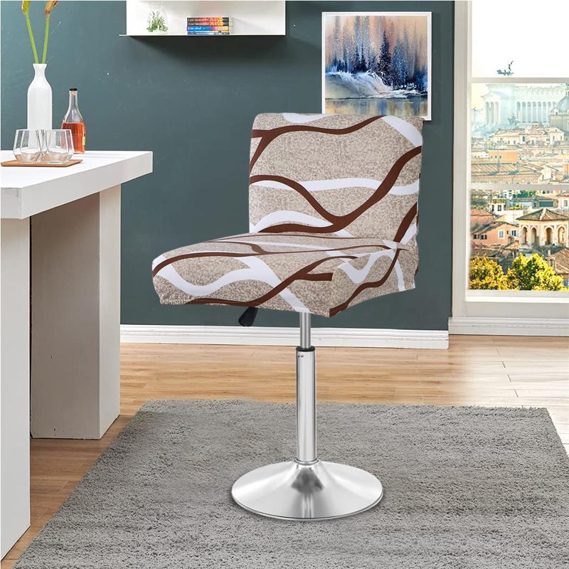 Stretch Bar Stool Covers Stretch Bar Stool Chair Covers, Counter Height Chairs Covers for Kitchen Dining Room Cafe Furniture