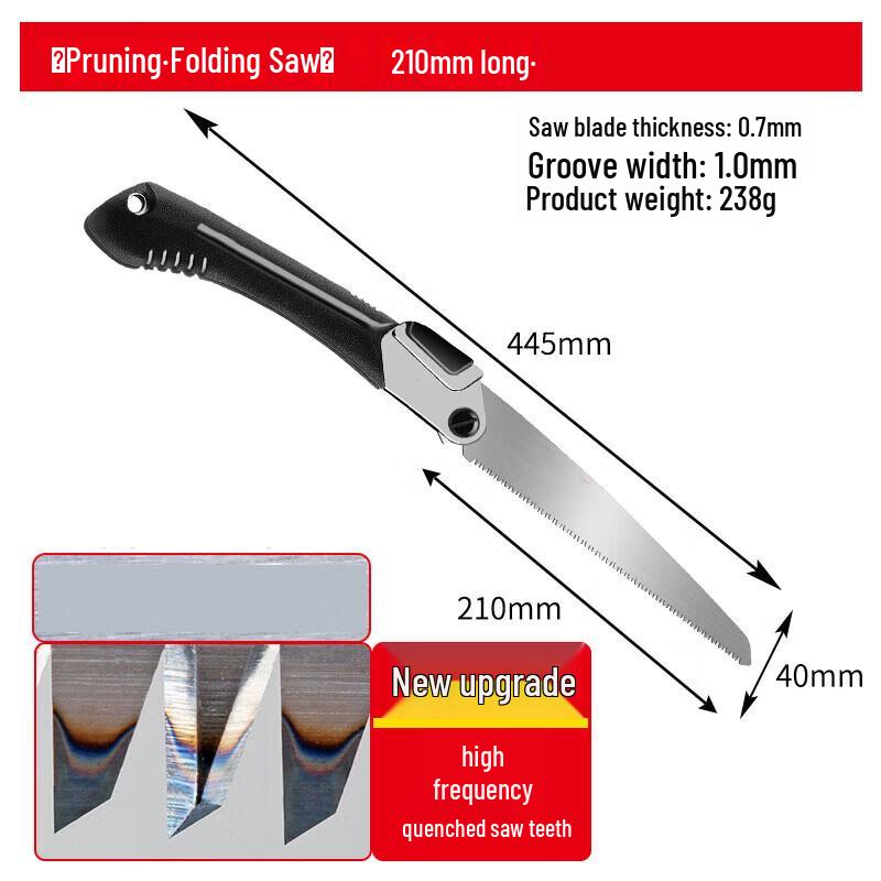 Mengdong 210mm Fast Folding Fruit Tree Saw