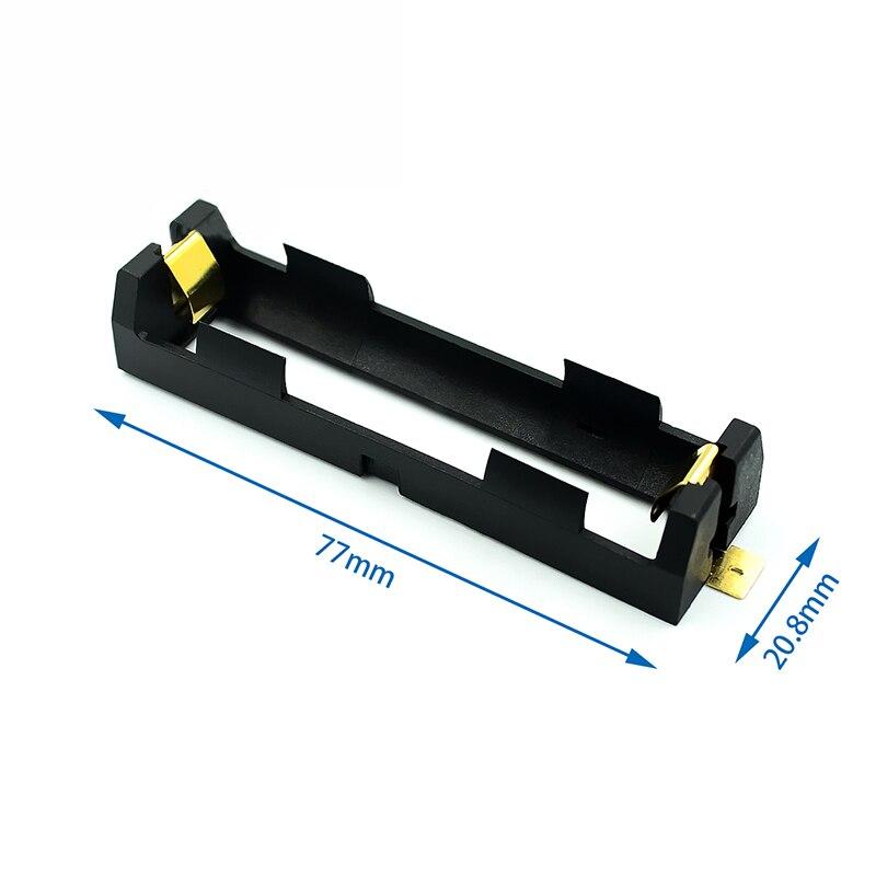 1x 2x 18650 Series Batteries Holder Box Storage Case Container With Bronze Pins Drop Ship