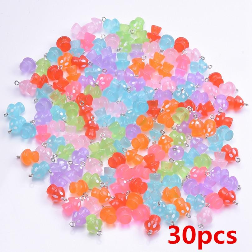 10/20/30/50pcs Kawaii Yellow Duck Charms For Jewelry Making Supplies Resin Material Wholesale DIY Keychain Earring Charm Pendant