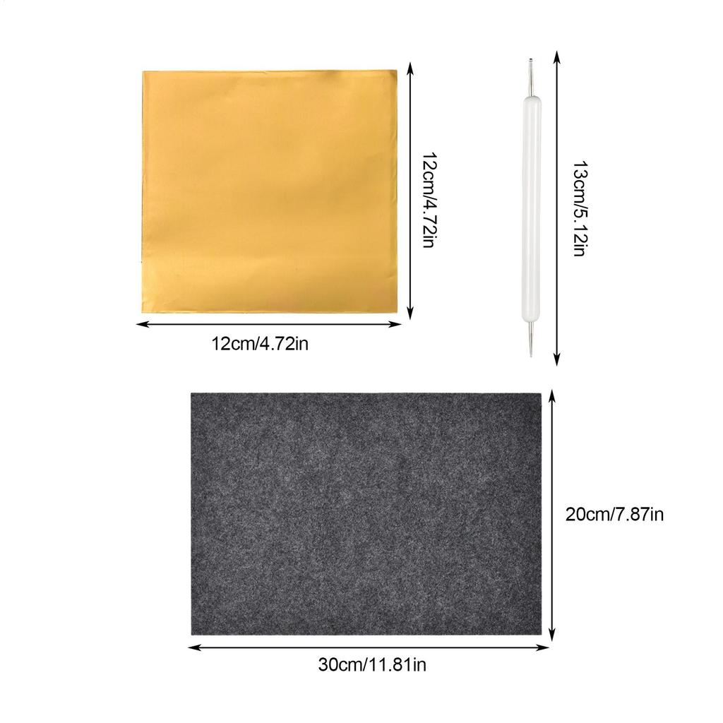 Aluminum Foil Art Tools Reusable Foil Embossing Tools For Painting Classroom Projects Home Decor Crafting Greeting Card Making
