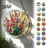 Pezzi di Puzzle Irregolari Stile Vetro Colorato Suncatcher Fai da Te Acrilico Jigsaw per Regalo Unico Adulto Colorati Ornamenti da Appendere alla Finestra Decorazioni per Casa Giardino