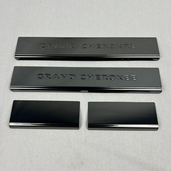Stainless Steel Door Sill Trim for 2011-2021 Jeep Grand Cherokee