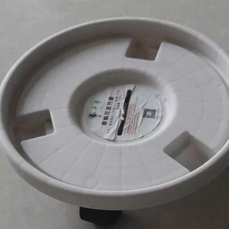 Large Rolling Flower Pot Base with Thickened Plastic Tray and Universal Wheels