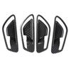 ABS Carbon Fiber Inner Door Handle Cover Trim For Hyundai Santa Cruz -