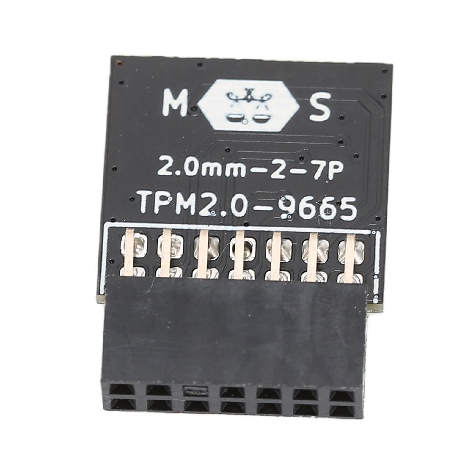 

TPM 2.0 Module LPC 14 Pin Tpm 2.0 Remote Card Encryption Security Module для MSI для Windows