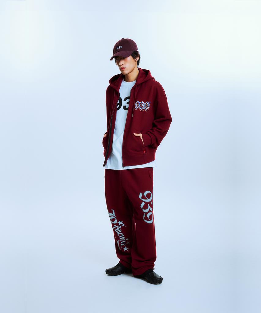 Akaibeuboldeu Ab Stance Sweat Pants (Burgundy)