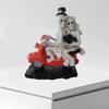 Couple Riding Motorcycle Ornaments Home Decoration Funny Atmosphere Resin Decorations