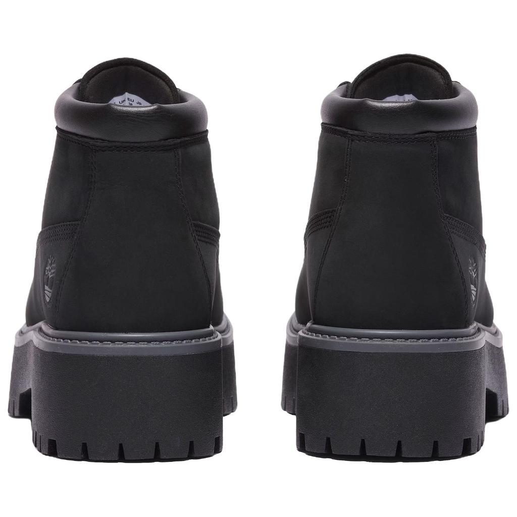 Timberland Stone Street Chukka Comfortable Soft Ankle Boots Women Boots Black TB0A5REN015
