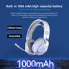 Wired Gaming Headset Adjustable Headband 2.4G Wireless Gaming Headset Comfortable USB and Type C Receiver 4 Modes for Computer