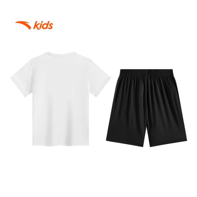 Anta Kids' 2025 Summer Breathable Boys' Knitted Sportswear Set A52527733