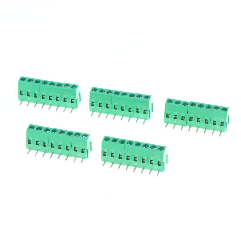Dg128R 5.0Mm 2-12P Right Angle Pcb Universal Screw Terminal Blocks Kf128R Mkdsfw 1,5/ 2 Phoenix Degson Mb312 Wj128R