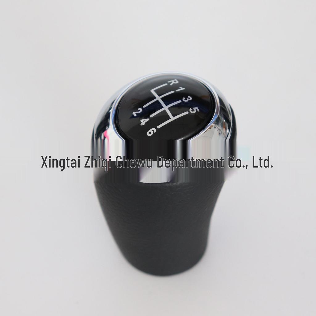 6-Speed Manual Car Leather Gear Shift Knob