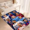 players Lamine Yamal and Erling Haaland, Vinicius Junior and Kylian Mbappé carpet is suitable for living room and bedroom office decorative carpet L1