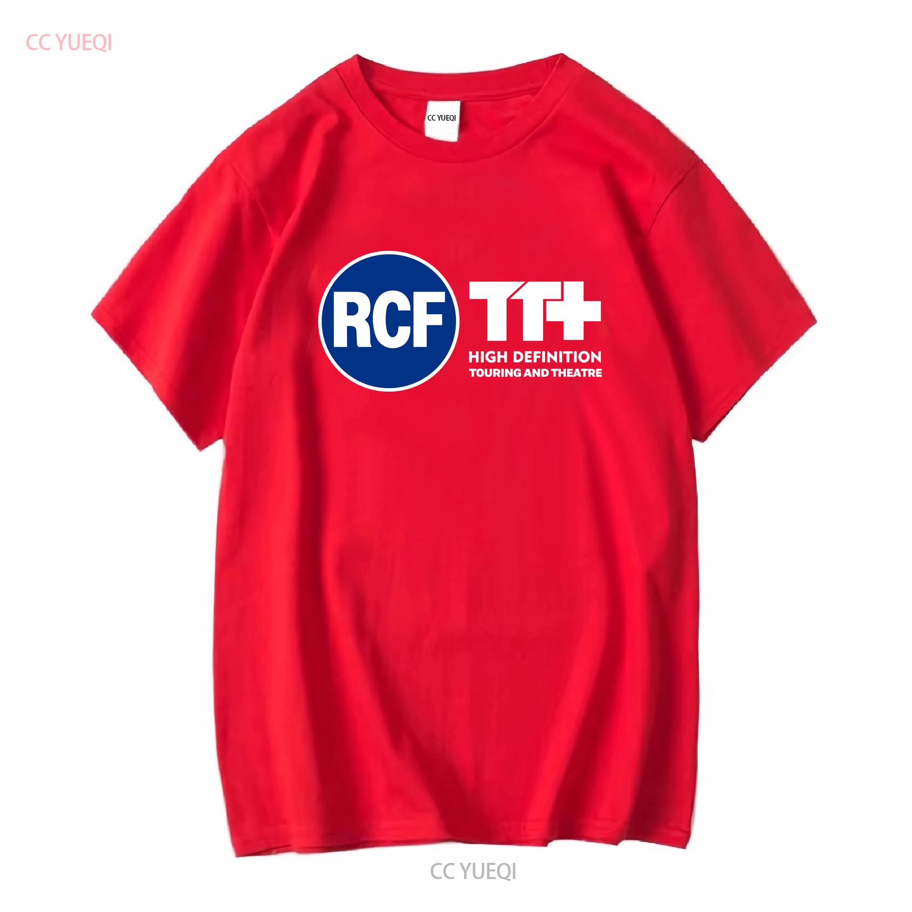 

New T Shirt RCF TT TOURING THEATRE Logo vintage Washed Top For Everyday Wear designer clothes Soft graphic homme Stretched S