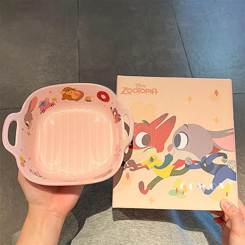 Zootopia Judy Hopps Square Ceramic Baking Bowl