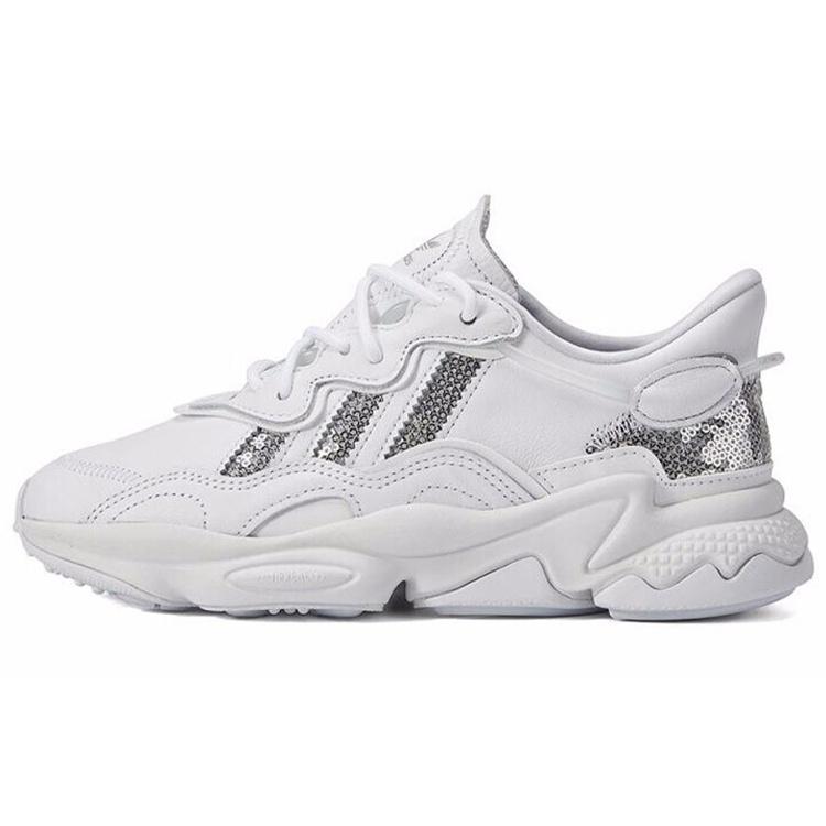 (WMNS) adidas originals Ozweego  White Dark Gray  Women s G55655 EU 38⅔