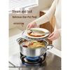 Meichu Household Stainless Steel Steamer Pot