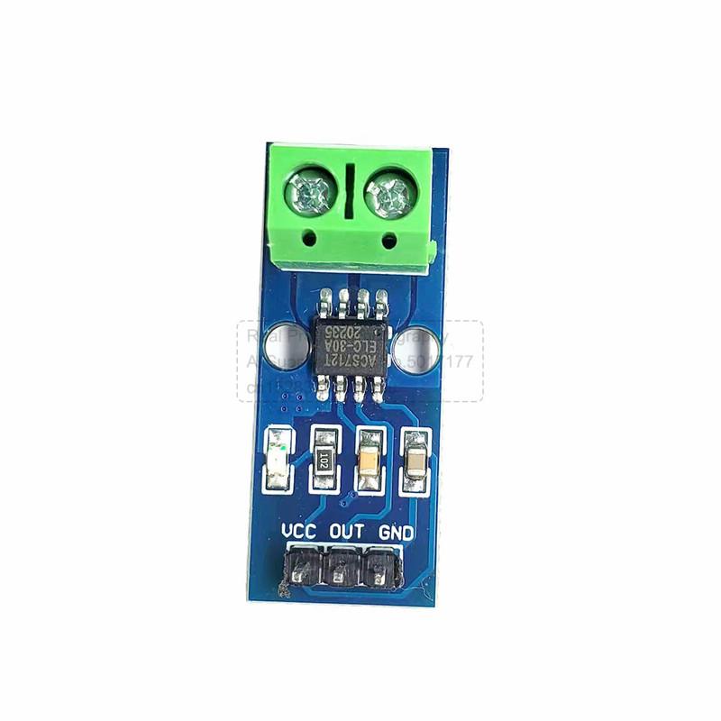 ACS712 Hall Current Sensor Module 5A 20A 30A Current Detection Board Module Hall Sensors 5V