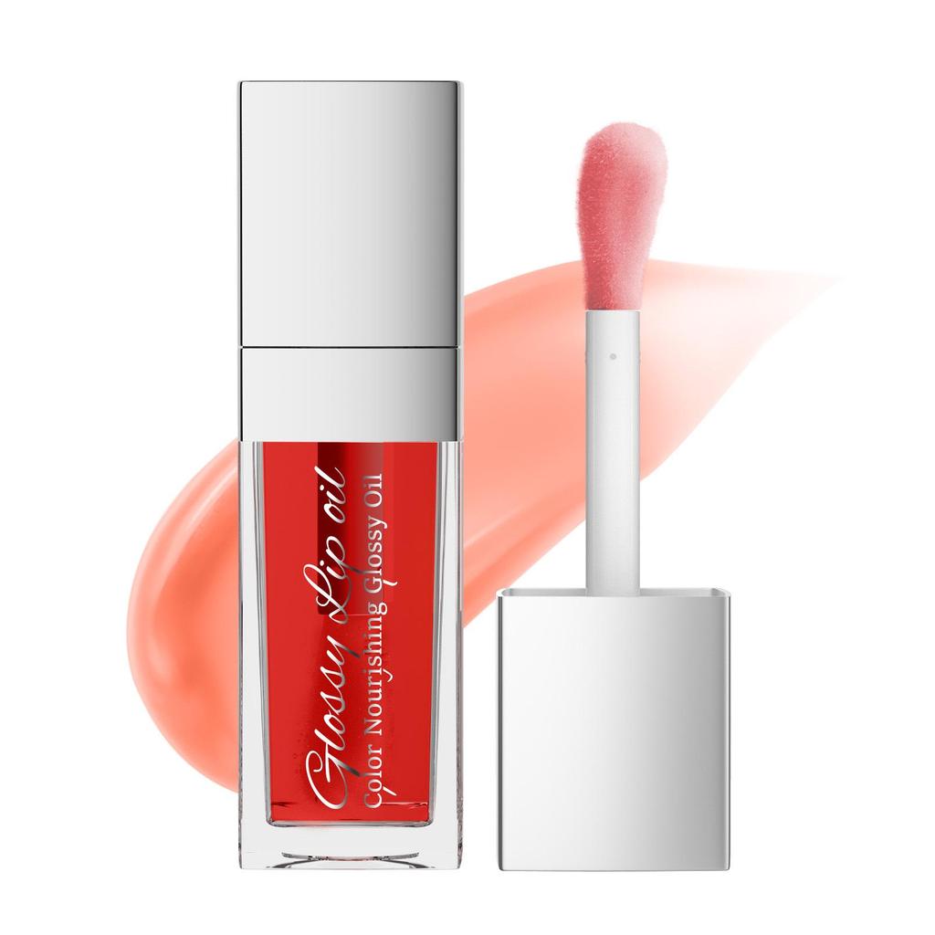 Hellokiss Color-Changing Lip Balm & Gloss Combo: Moisturizing, Transparent, Plumping Formula.