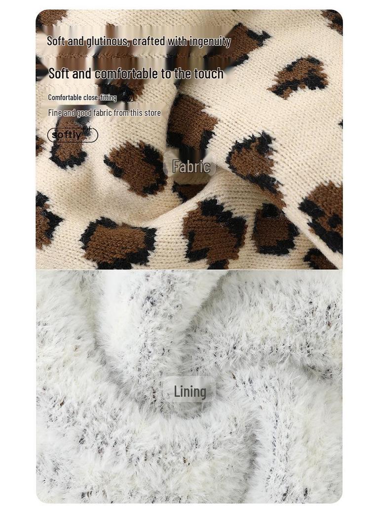 DUUDUU Unisex Baby Toddler Knit Sweater - Korean Style Autumn/Winter 2025