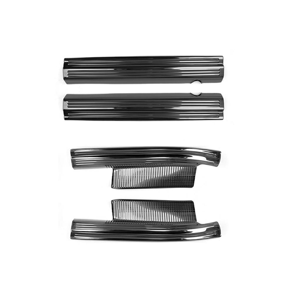 For Hyundai IONIQ 5/IONIQ 5N Car Tuning Door Sill Protective Pad Cover Guards Front Rear Door Welcome Pedal Threshold Strip