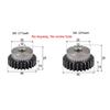 1Pcs 2 Module Spur Gear 21T/22T/23T-60T 45# Steel Motor Gear 2M Mechanical Transmission Gear Process Hole 10/12mm