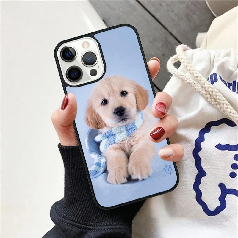Etui Na Telefon z Szczeniakiem Labradora Dla iPhone 17 Air 15 16 Pokrowiec 11 13 14 Pro Max 12 Plus Max Fundas