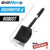 GRILLHERO 3in1 Grillreinigungsbürste Profi Grillbürste Grill Grillrost rostfrei