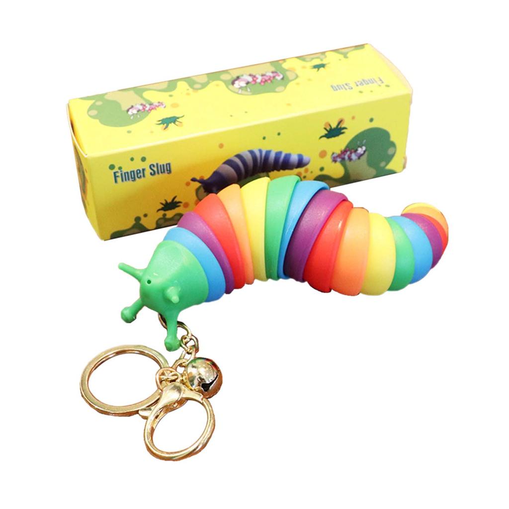 Stress Reliever Toy Fidget Toy Children Adult Slug Puzzle Peristalsis Funny Caterpillars Anti Stress Squishy Toy