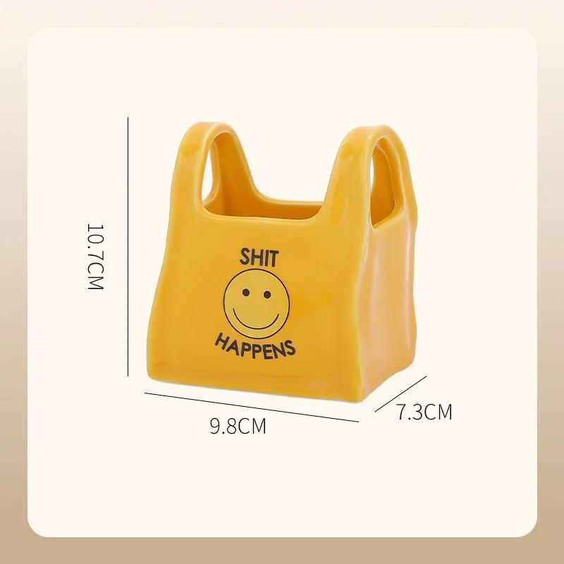 

Модные креативные керамические вазы для домашнего обеденного стола, цветочная композиция, ваза, украшение, изысканный ящик для хранения в гостиной, орнамент