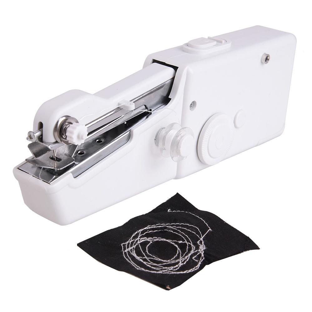 Portable Handheld Sewing Machines Kit Stitch Sew Needlework Cordless Clothes Fabrics Electric Sewing Machine with 27PCS Sewing