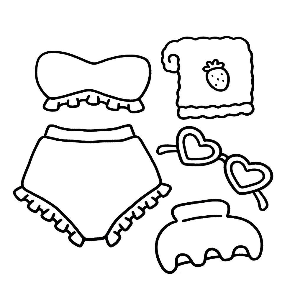 Color Filling Children'S Drawing Scroll Watercolor Blank Coloring Pages Little Artist