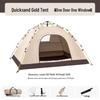 ZISIZ 210D Oxford Quick-Open Outdoor Tent