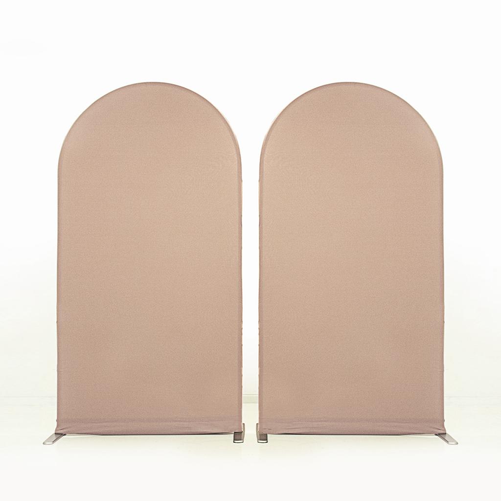 Kolorowe Tło Łukowe Pokrycie Materiałowe na Spandexowy Dopasowany Stojak Łukowy na Przyjęcia Urodzinowe i Weselne, Różne Kolory, Łatwe do Dopasowania