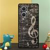 Music Score Musical Notes Case For OPPO Reno 15F 14F 11 12 13 F 14 10 15 Pro 7 8 Lite OPPO Find X5 X6 X8 X9 Pro Cover