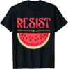 T-shirt Unisex Resistenza Anguria con Supporto Regalo Palestina per Donne Uomini