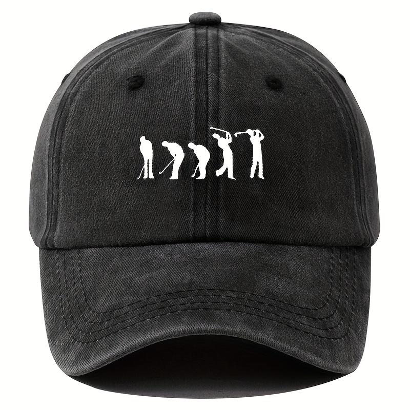 Fashionable Printed Baseball Cap for Outdoor Travel, Sun Shading, Fishing, Men's and Women's Hip-hop, Dad, Truck Driver Hat