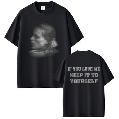 Ethel Cain Si Me Quieres Guárdalo Para Ti Camiseta Gráfica Hombres Mujeres Casual Algodón Vintage Camiseta Gótica Camisetas Oversize