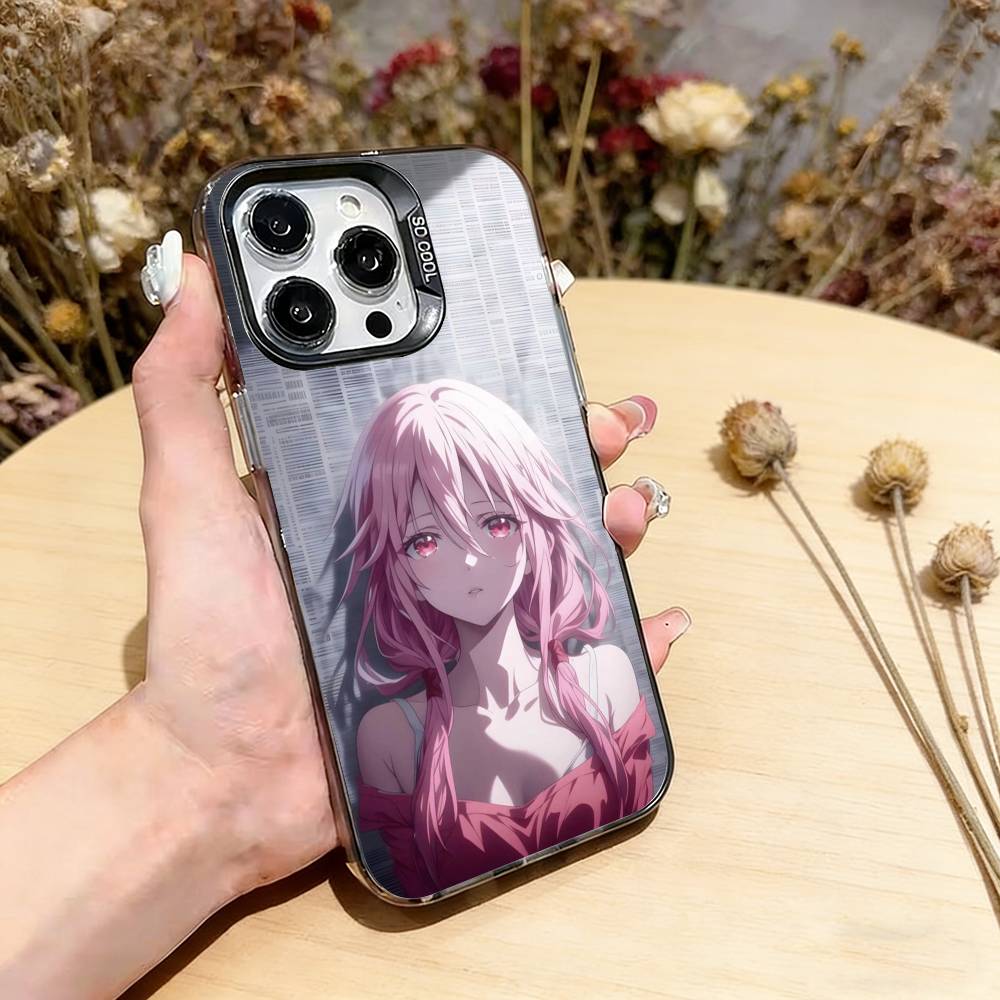 

Guilty Crown Phone Case For iPhone 17,16,15,14,13,12,11 Plus,Pro Max,XS,Colorful Silver Black Cover iPhone15Plus